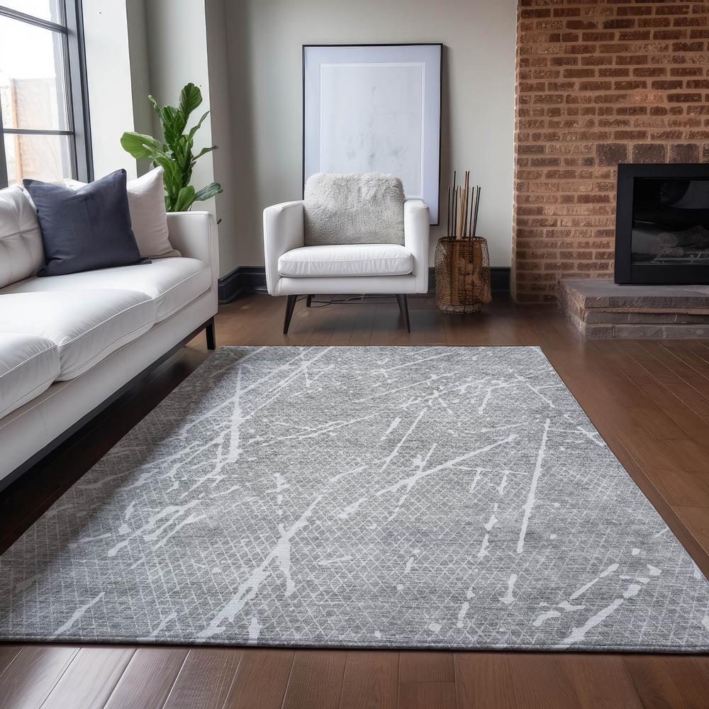 Chantille ACN628 Gray 3' x 5' Rug. Picture 6