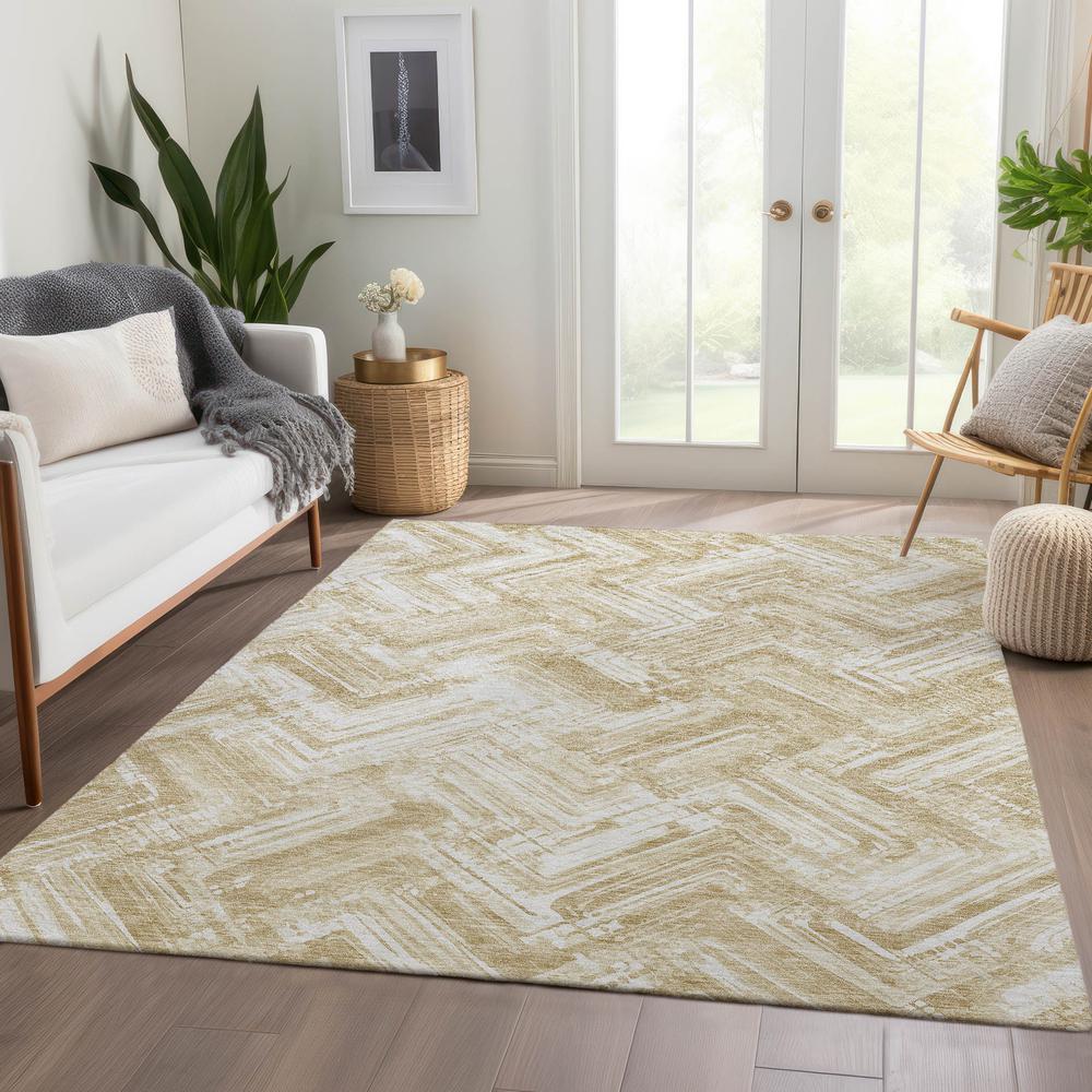 Chantille ACN630 Brown 3' x 5' Rug. Picture 6