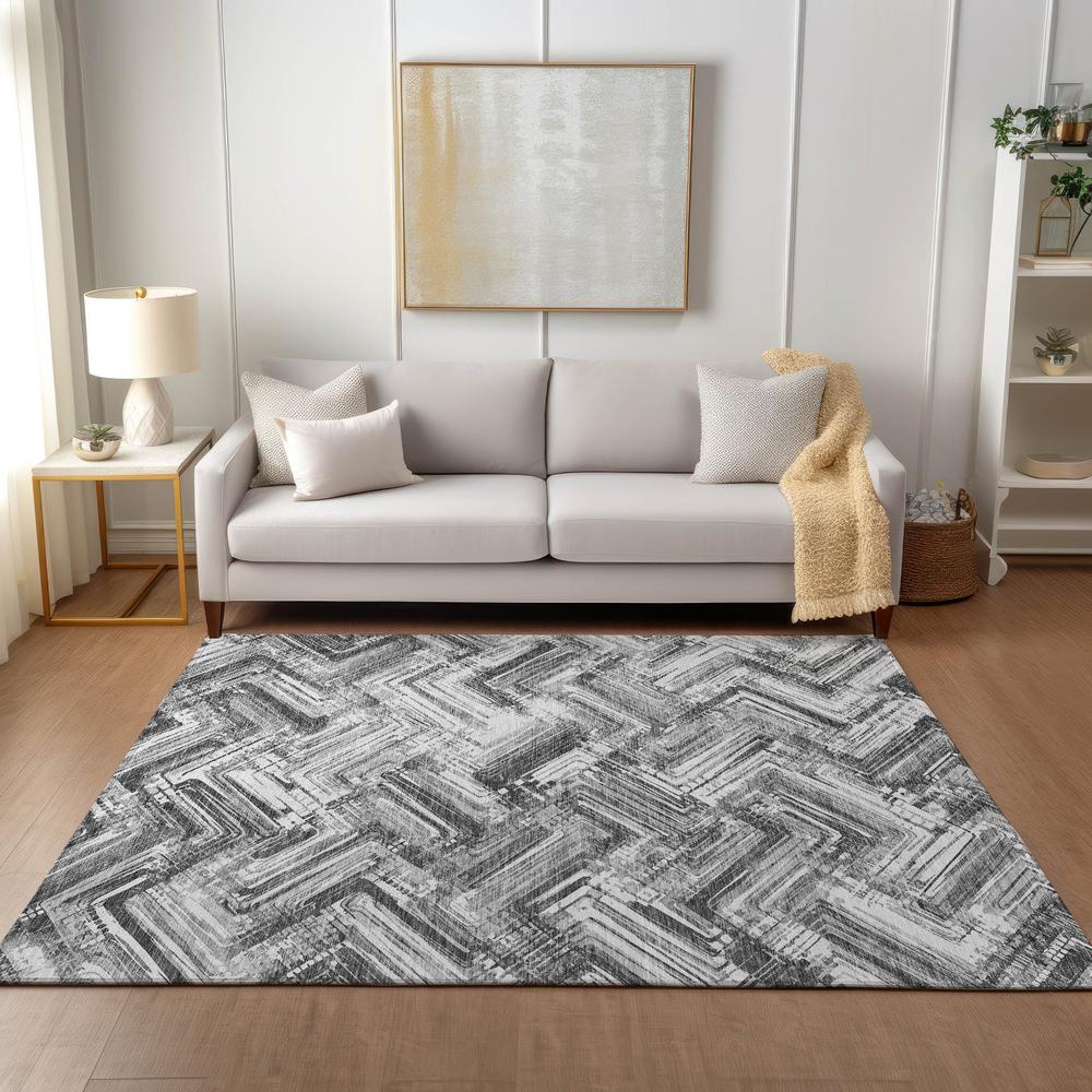 Chantille ACN630 Gray 3' x 5' Rug. Picture 6
