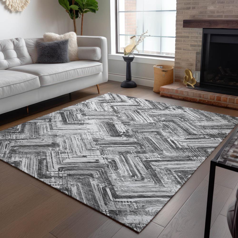Chantille ACN630 Gray 3' x 5' Rug. Picture 7