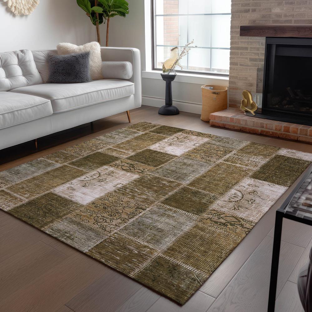 Chantille ACN631 Brown 3' x 5' Rug. Picture 7