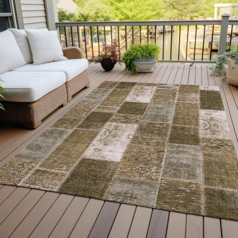 Chantille ACN631 Brown 2'6" x 3'10" Rug. Picture 9