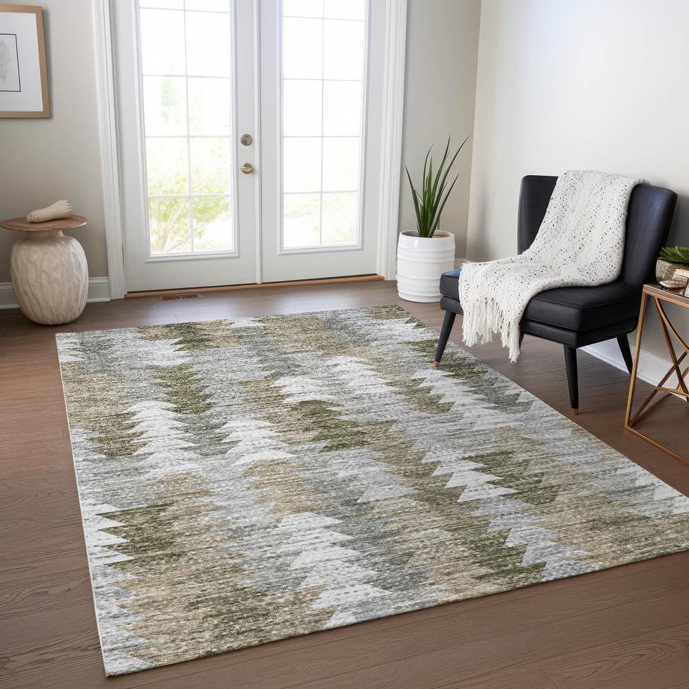 Chantille ACN632 Brown 3' x 5' Rug. Picture 6