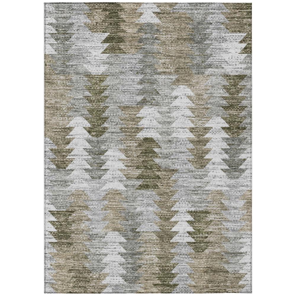 Chantille ACN632 Brown 3' x 5' Rug. Picture 1
