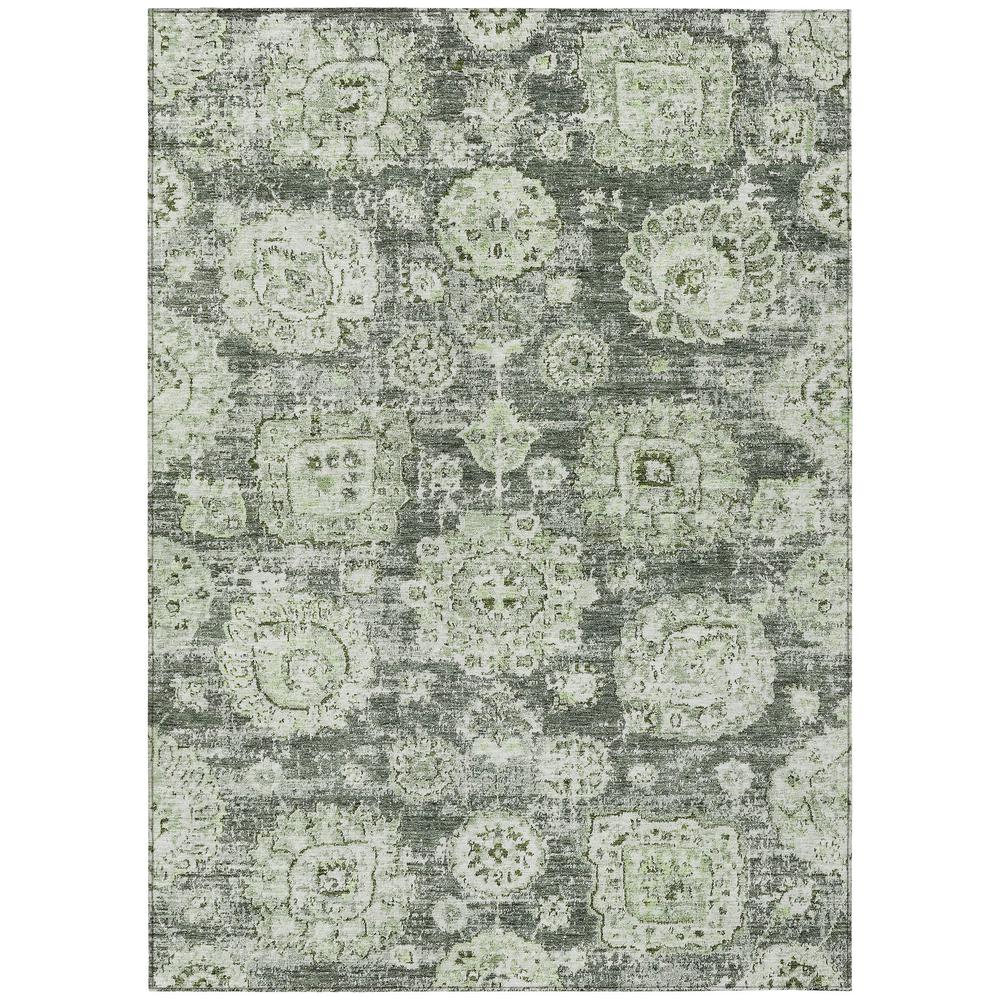 Chantille ACN634 Green 3' x 5' Rug. Picture 1