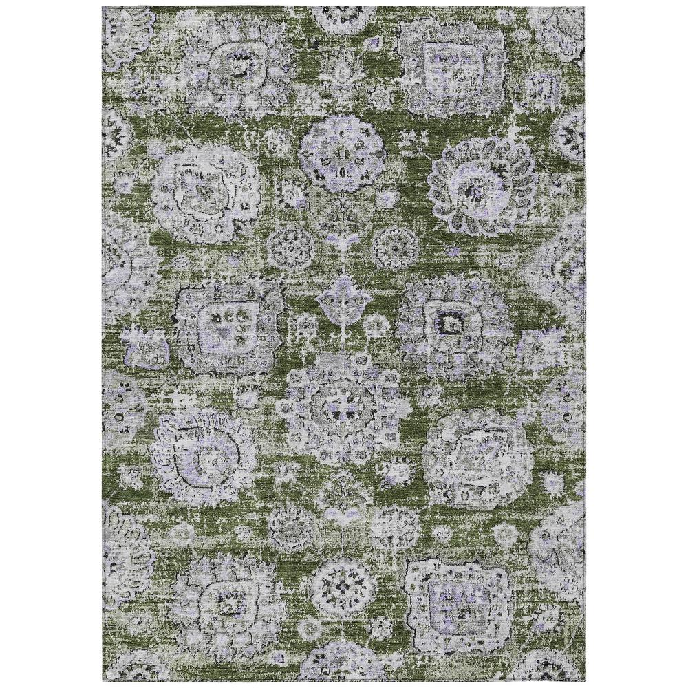 Chantille ACN634 Green 3' x 5' Rug. Picture 1