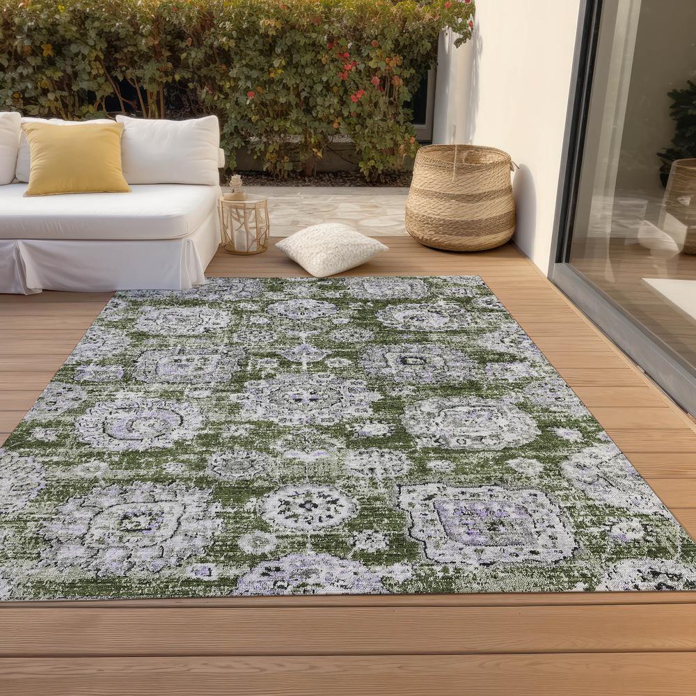 Chantille ACN634 Green 2'6" x 3'10" Rug. Picture 9