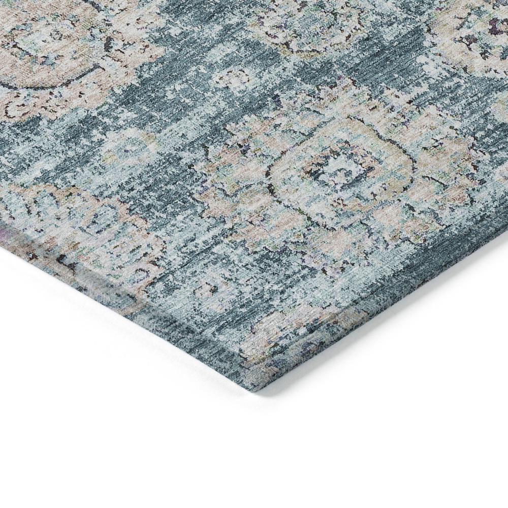 Chantille ACN634 Teal 2'3" x 7'6" Rug. Picture 3
