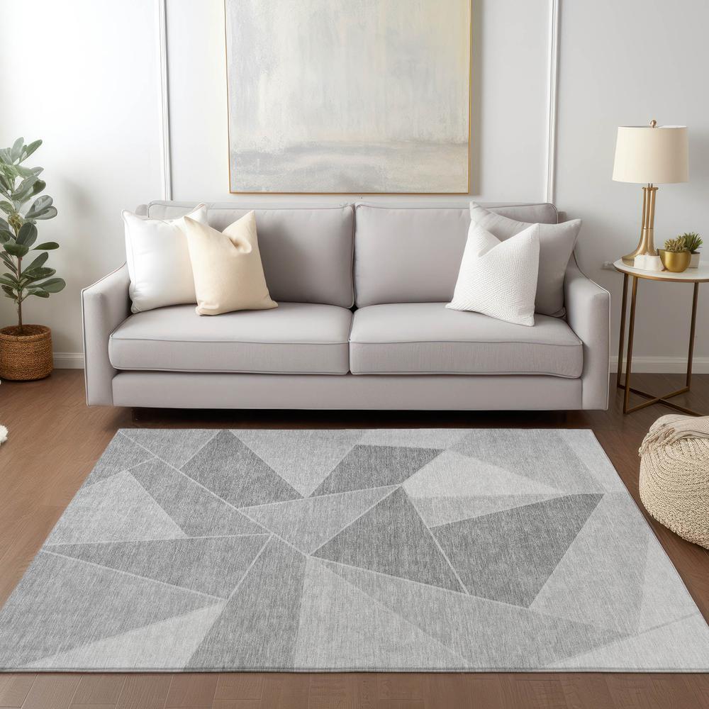 Chantille ACN636 Gray 3' x 5' Rug. Picture 6
