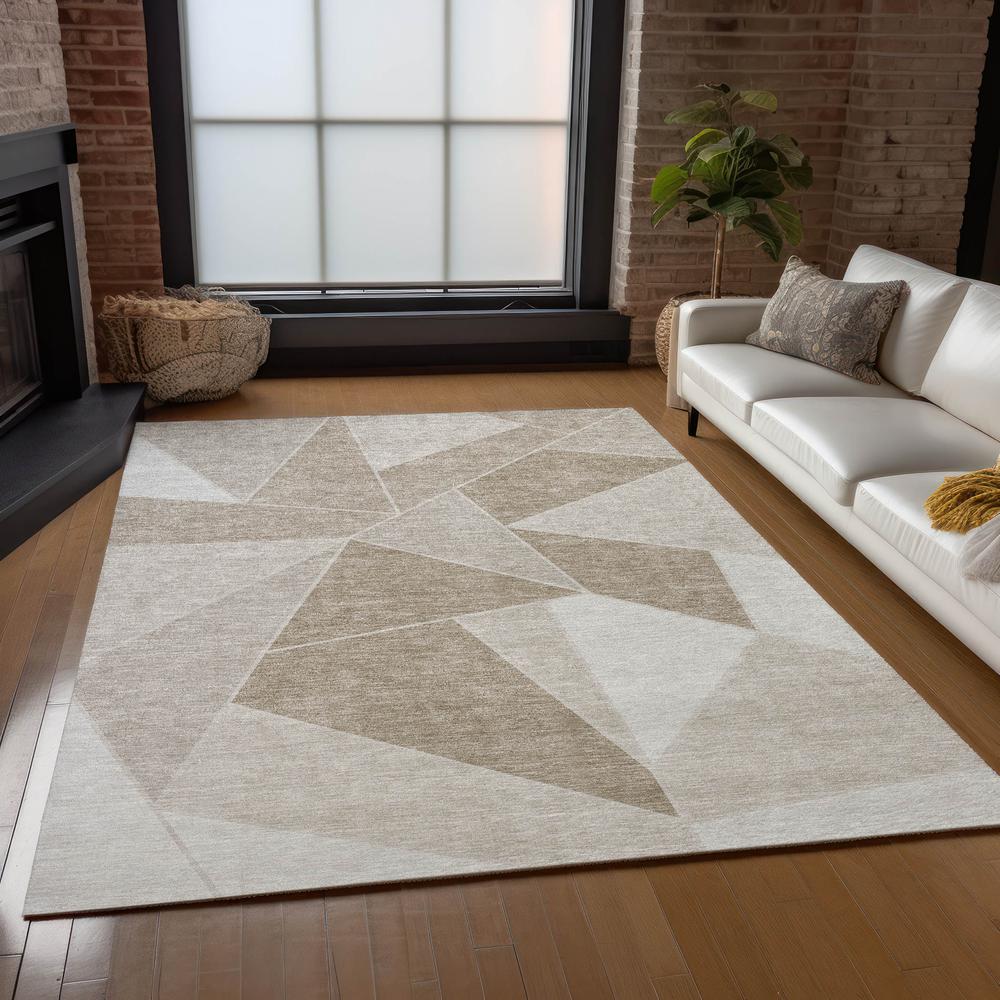 Chantille ACN636 Brown 3' x 5' Rug. Picture 7