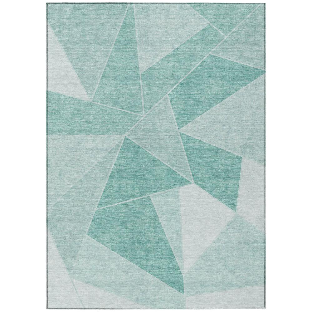Chantille ACN636 Teal 3' x 5' Rug. Picture 1