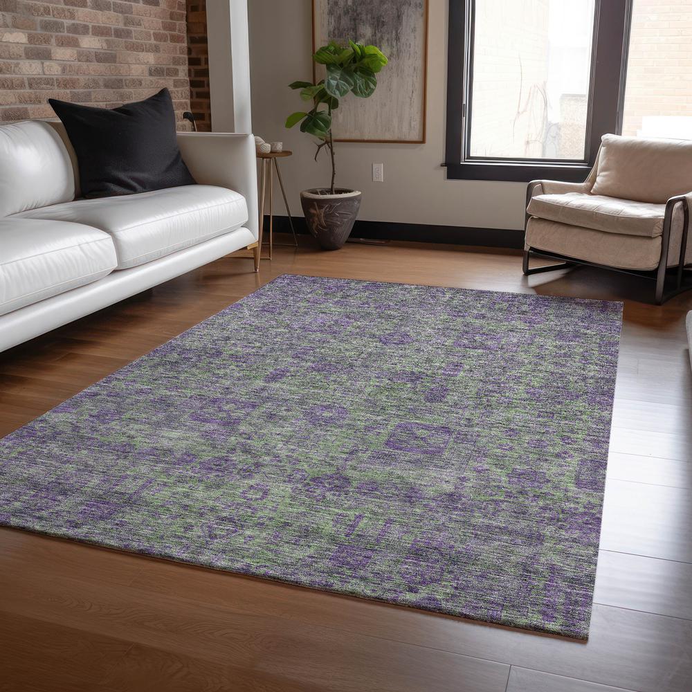 Chantille ACN637 Green 3' x 5' Rug. Picture 6