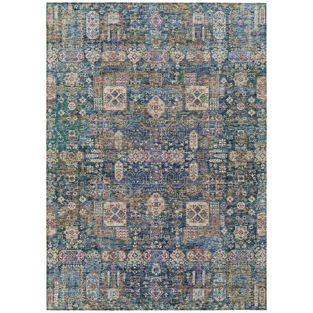 Chantille ACN637 Green 3' x 5' Rug. Picture 1