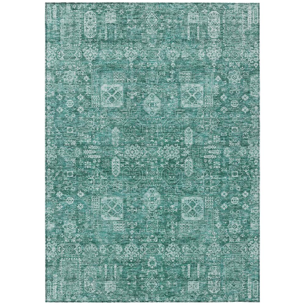 Chantille ACN637 Teal 3' x 5' Rug. Picture 1
