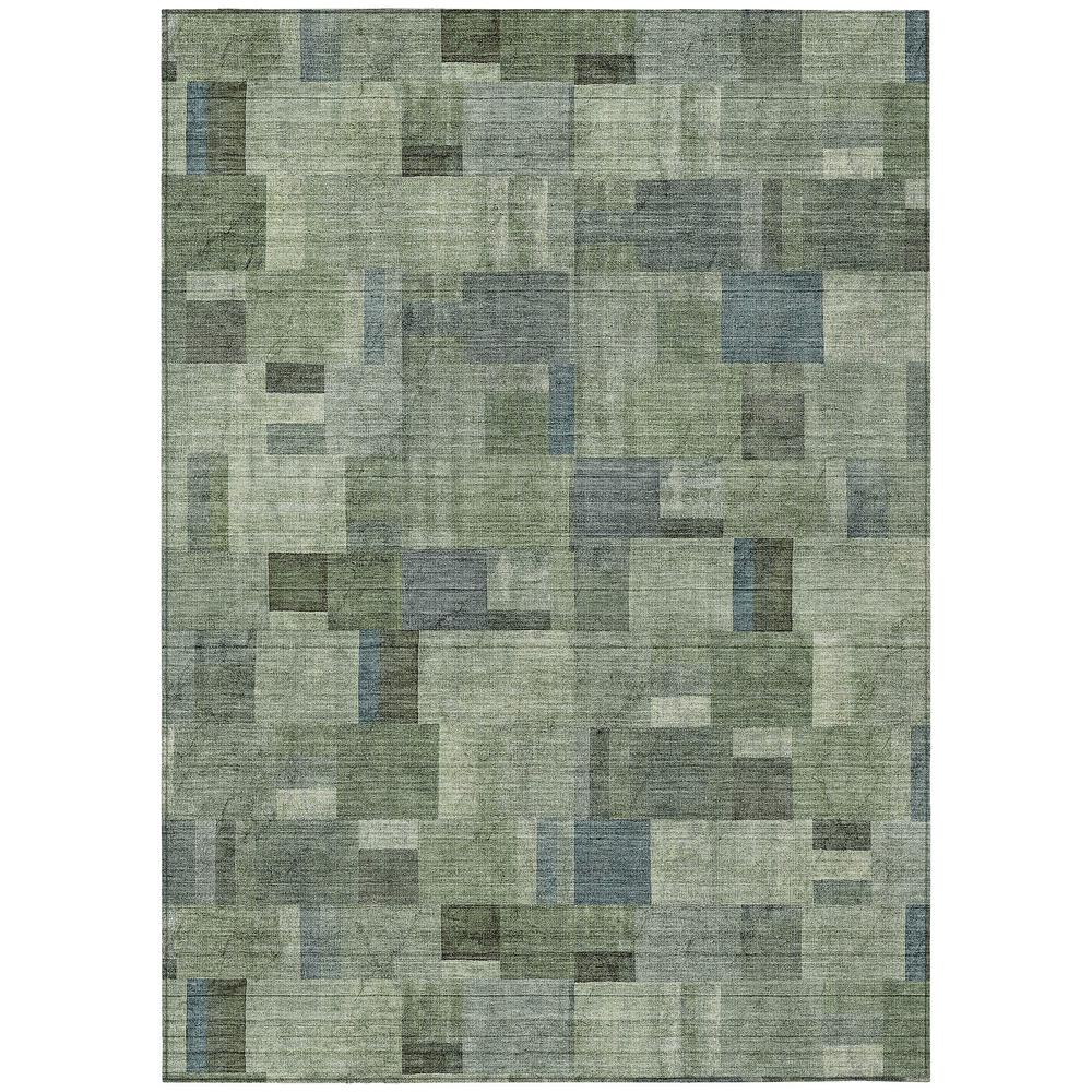Chantille ACN639 Green 3' x 5' Rug. Picture 1