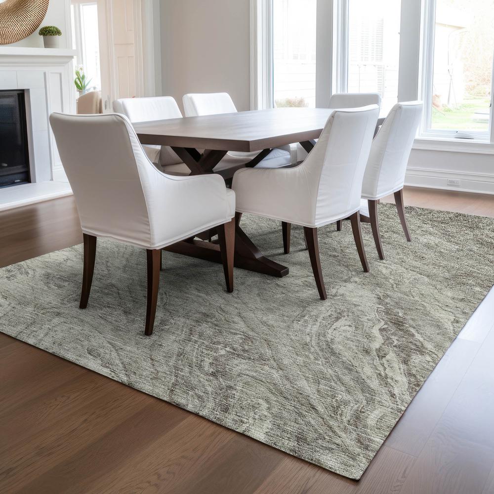 Chantille ACN640 Brown 3' x 5' Rug. Picture 6