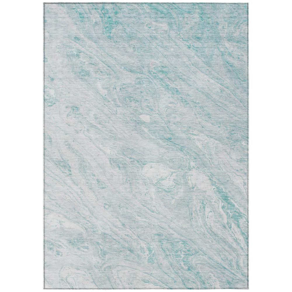 Chantille ACN640 Teal 3' x 5' Rug. Picture 1