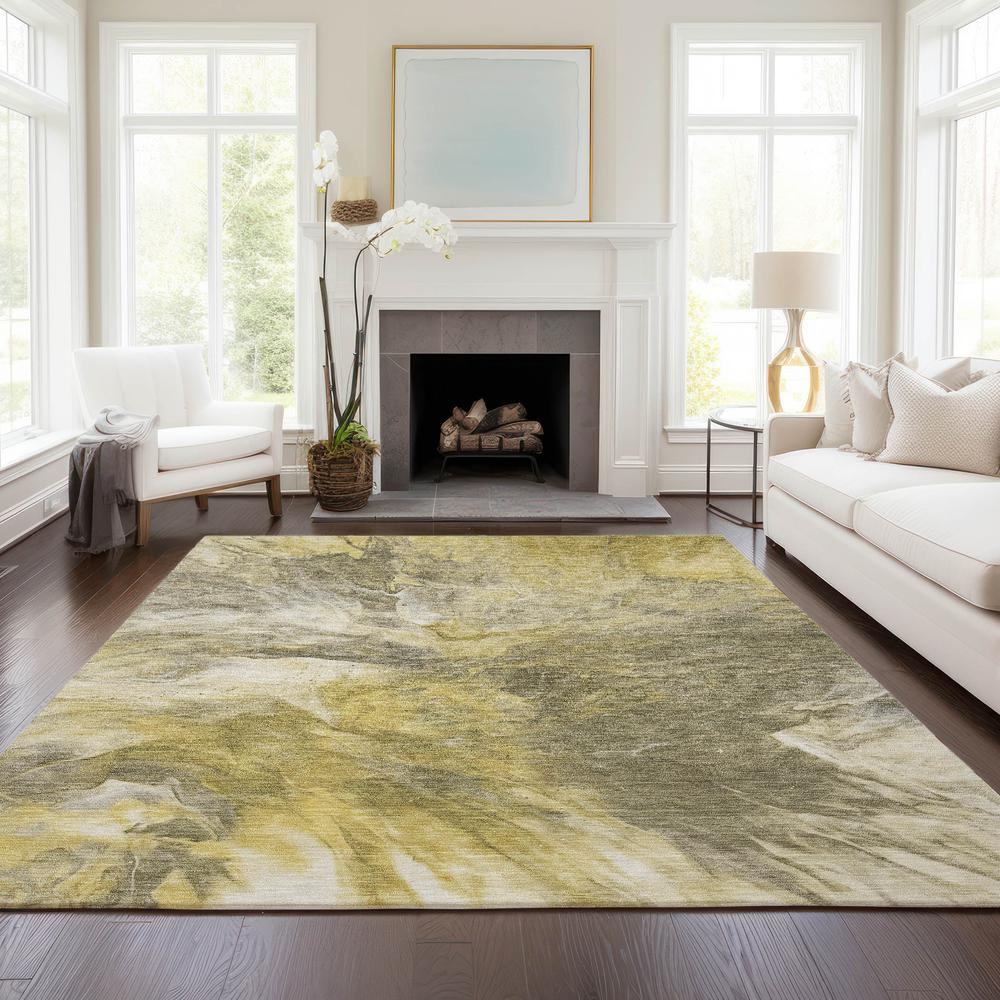 Chantille ACN641 Brown 3' x 5' Rug. Picture 6