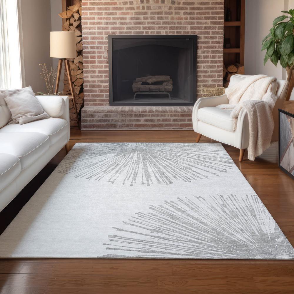 Chantille ACN642 Gray 3' x 5' Rug. Picture 6