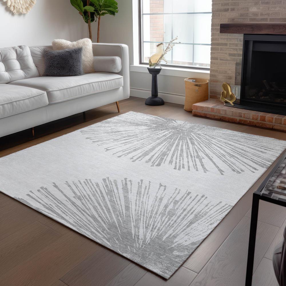 Chantille ACN642 Gray 3' x 5' Rug. Picture 7