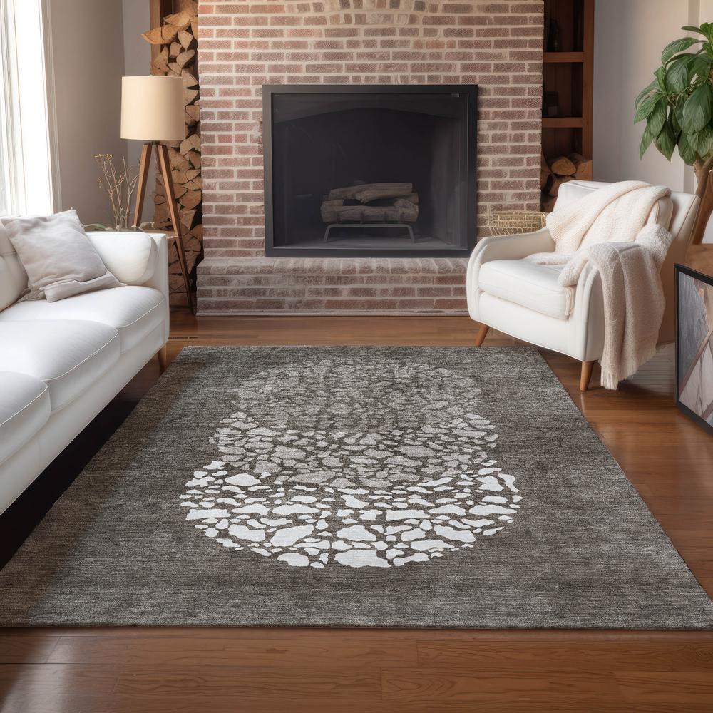 Chantille ACN643 Brown 3' x 5' Rug. Picture 6