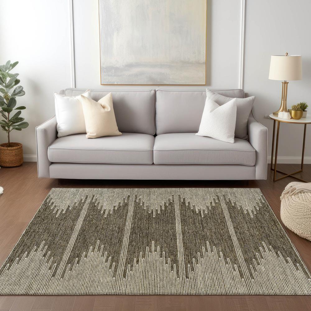 Chantille ACN647 Brown 3' x 5' Rug. Picture 6