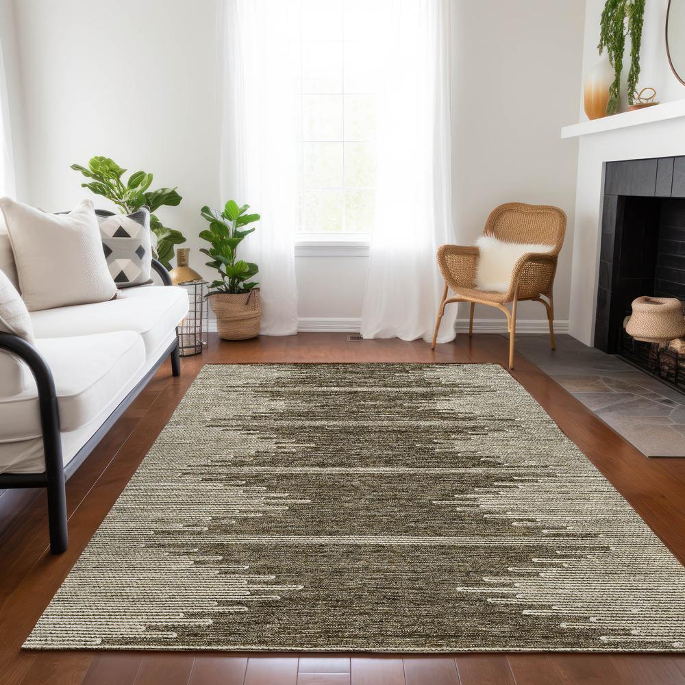 Chantille ACN647 Brown 3' x 5' Rug. Picture 7