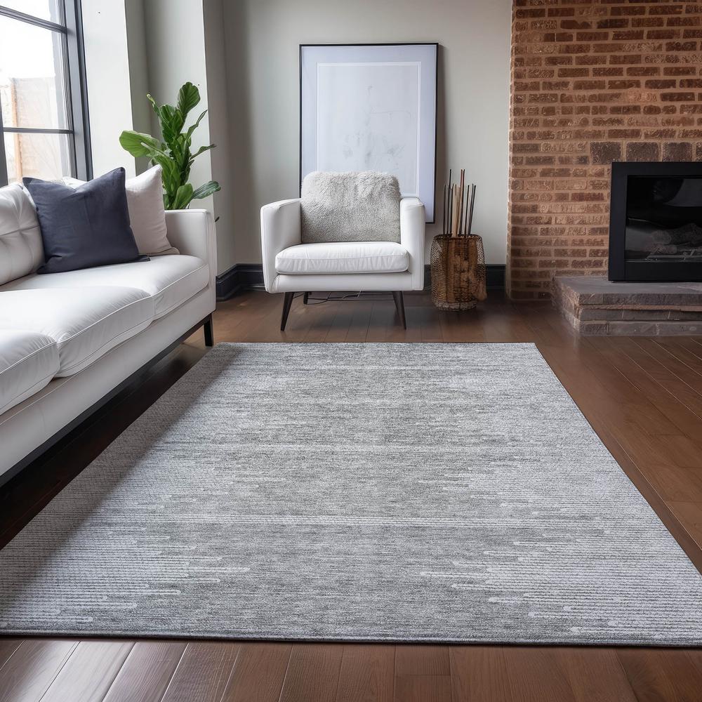 Chantille ACN647 Gray 3' x 5' Rug. Picture 6