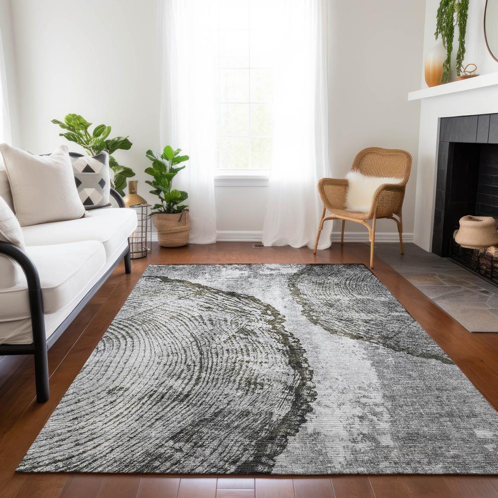 Chantille ACN649 Gray 3' x 5' Rug. Picture 7