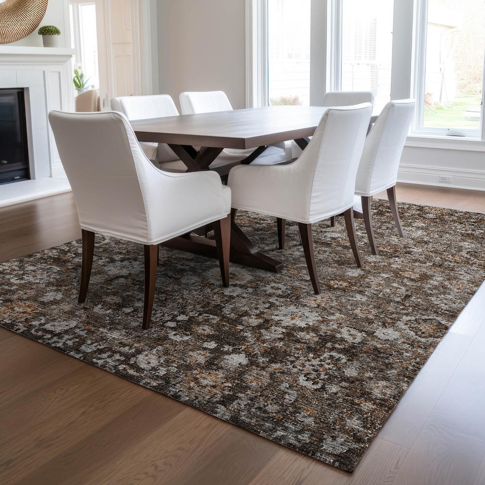 Chantille ACN651 Brown 3' x 5' Rug. Picture 6