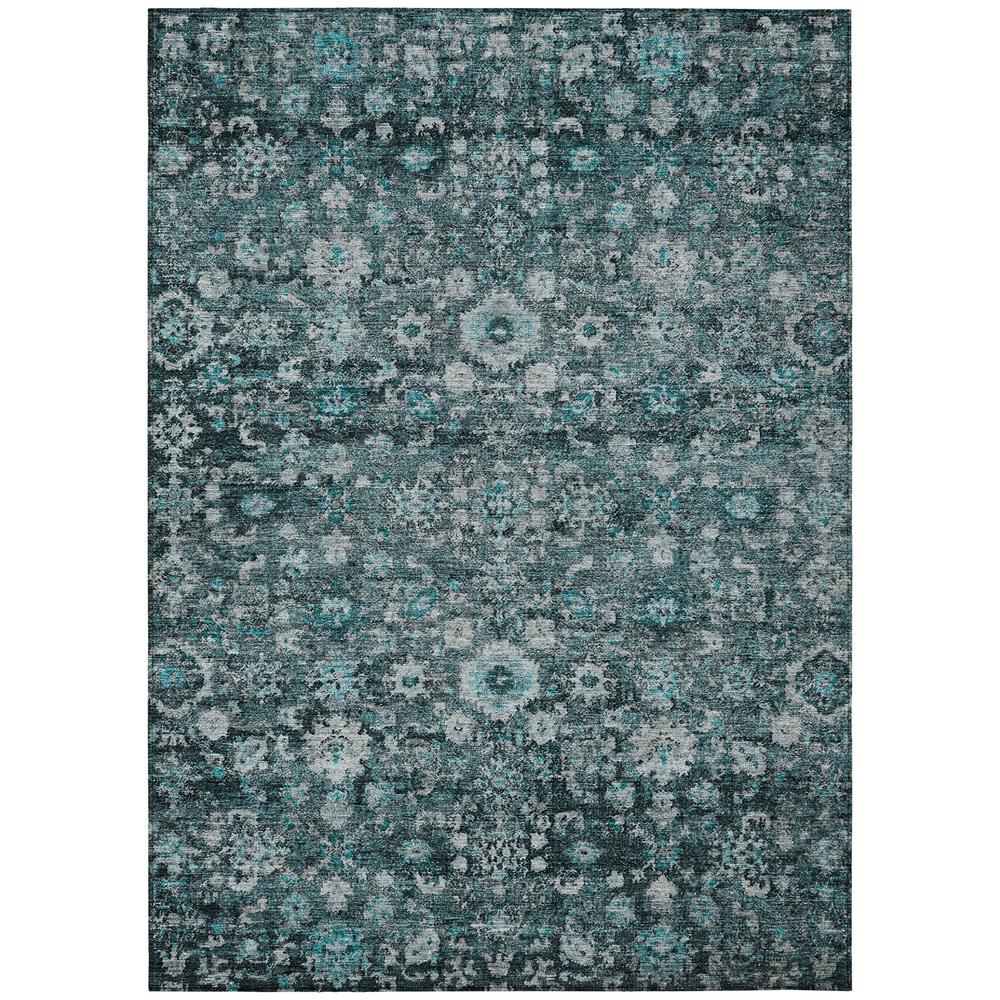 Chantille ACN651 Teal 3' x 5' Rug. Picture 1
