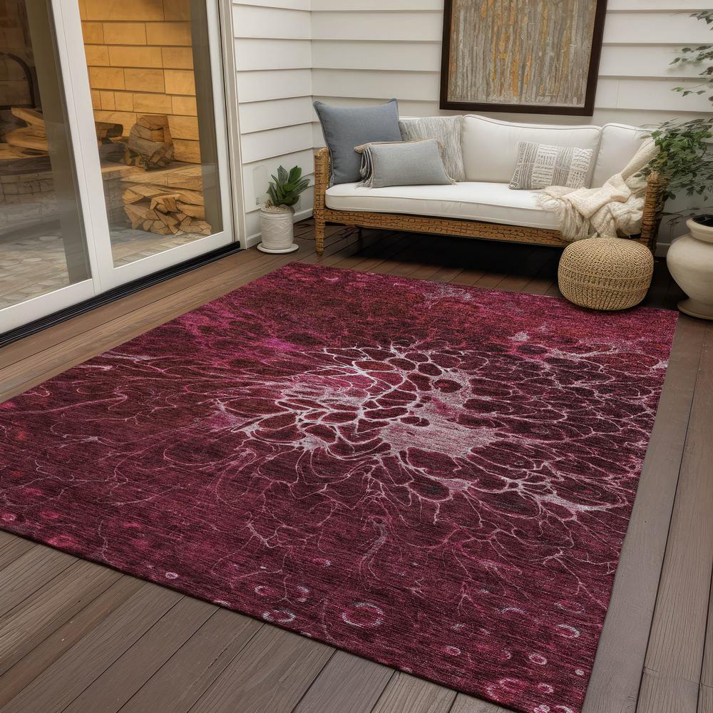 Chantille ACN652 Red 3' x 5' Rug. Picture 9