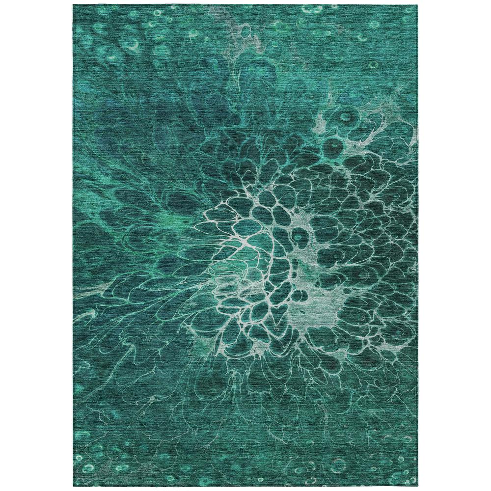 Chantille ACN652 Teal 3' x 5' Rug. Picture 1