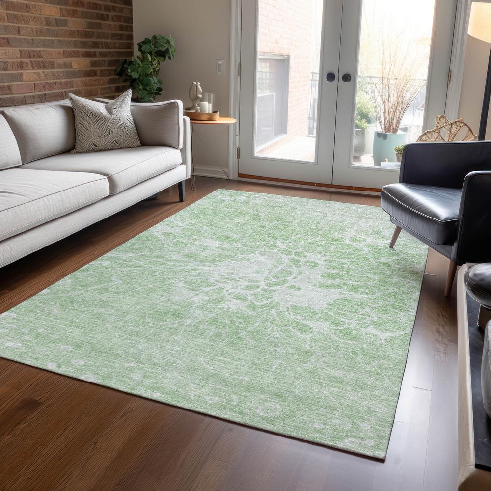 Chantille ACN653 Green 3' x 5' Rug. Picture 6