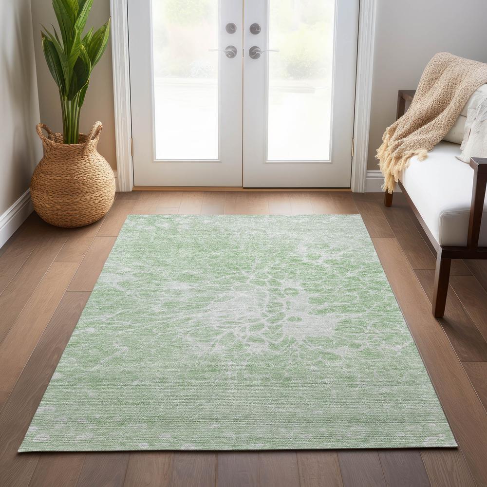 Chantille ACN653 Green 3' x 5' Rug. Picture 7