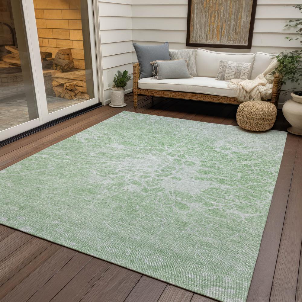 Chantille ACN653 Green 3' x 5' Rug. Picture 9