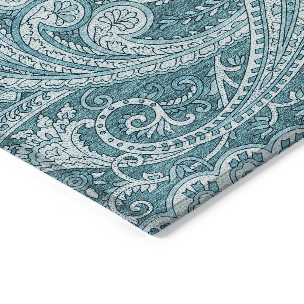 Chantille ACN654 Teal 2'3" x 7'6" Rug. Picture 3