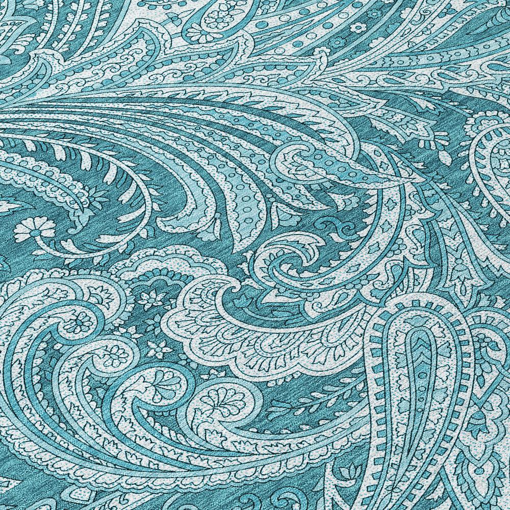 Chantille ACN654 Teal 2'3" x 7'6" Rug. Picture 5