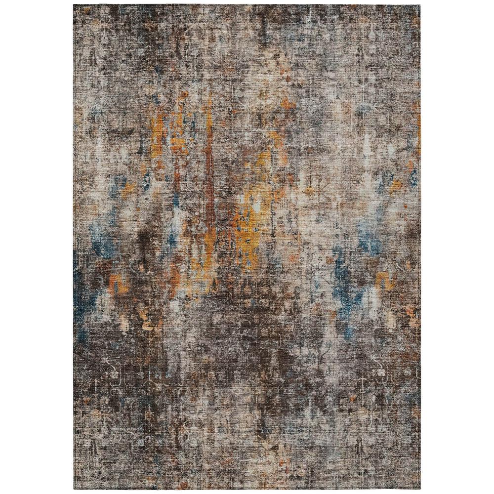 Chantille ACN655 Brown 3' x 5' Rug. Picture 1