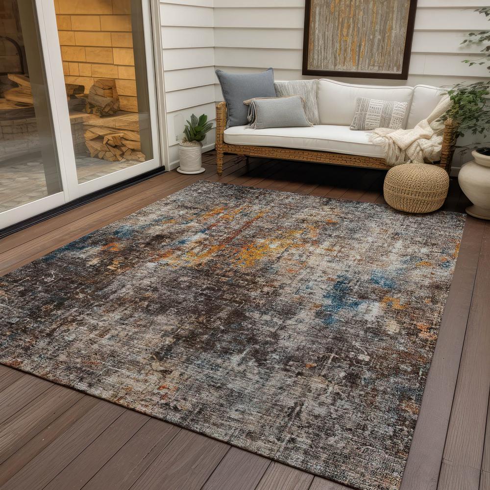 Chantille ACN655 Brown 3' x 5' Rug. Picture 9