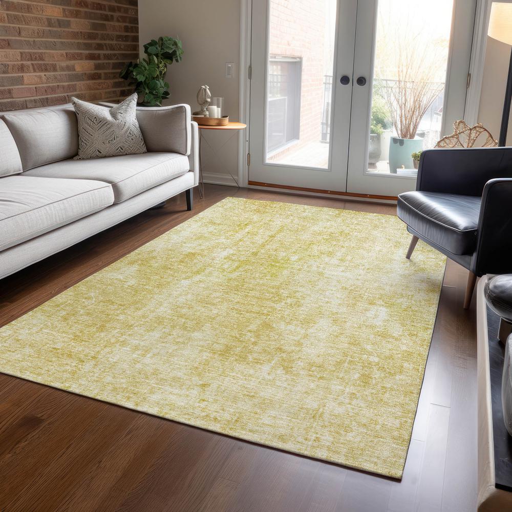 Chantille ACN656 Gold 3' x 5' Rug. Picture 6