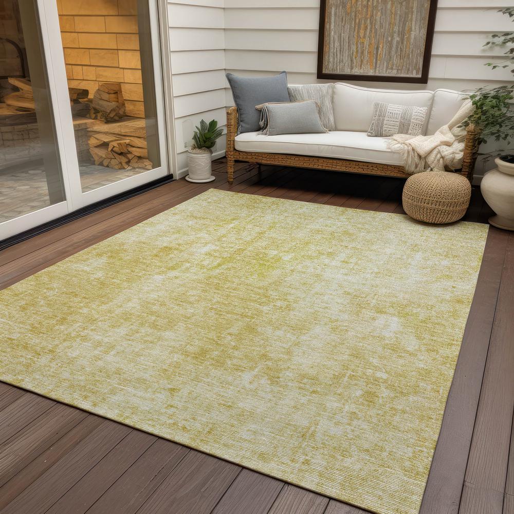 Chantille ACN656 Gold 3' x 5' Rug. Picture 9