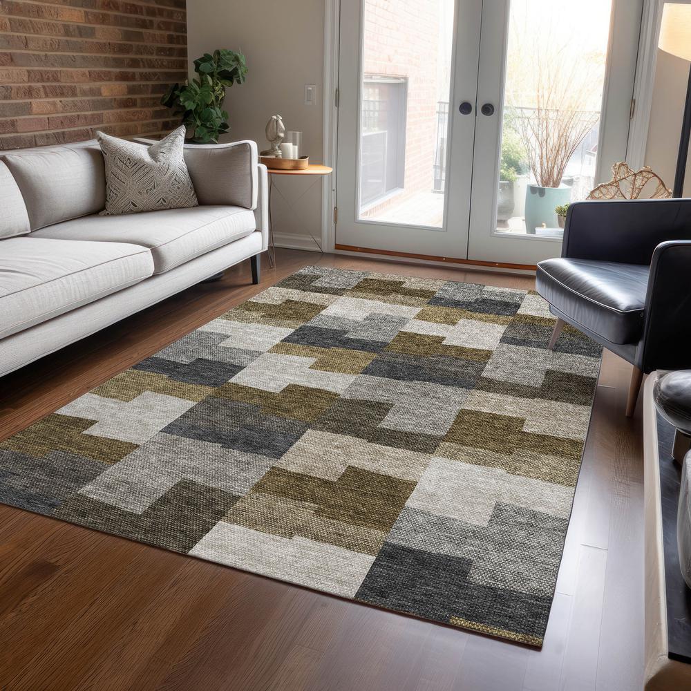 Chantille ACN659 Brown 3' x 5' Rug. Picture 6