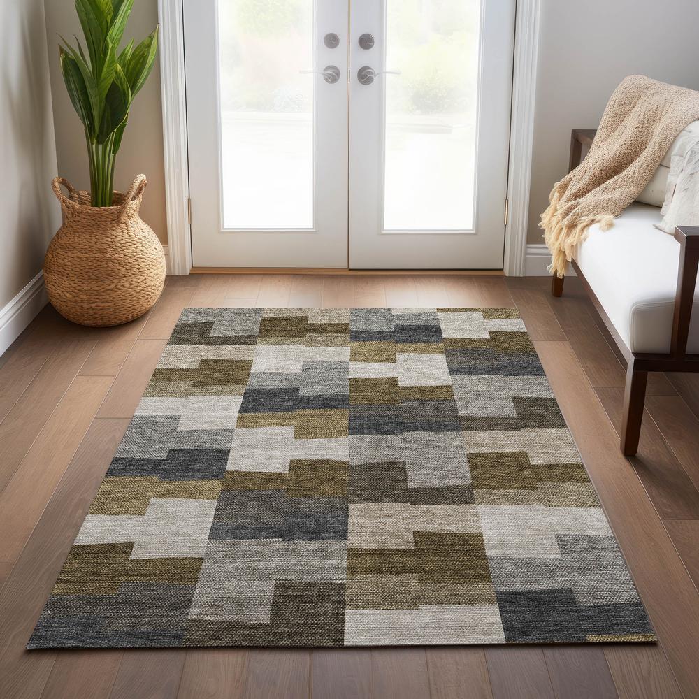 Chantille ACN659 Brown 3' x 5' Rug. Picture 7