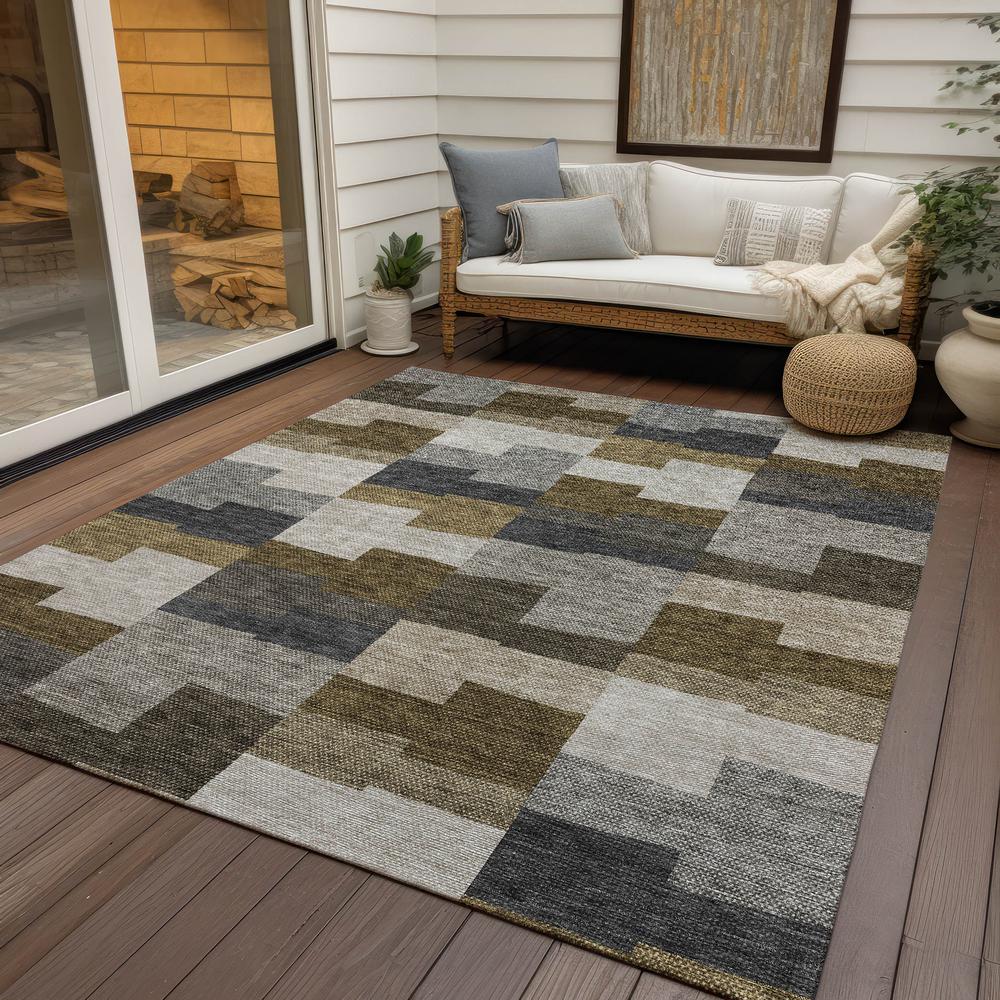Chantille ACN659 Brown 3' x 5' Rug. Picture 9