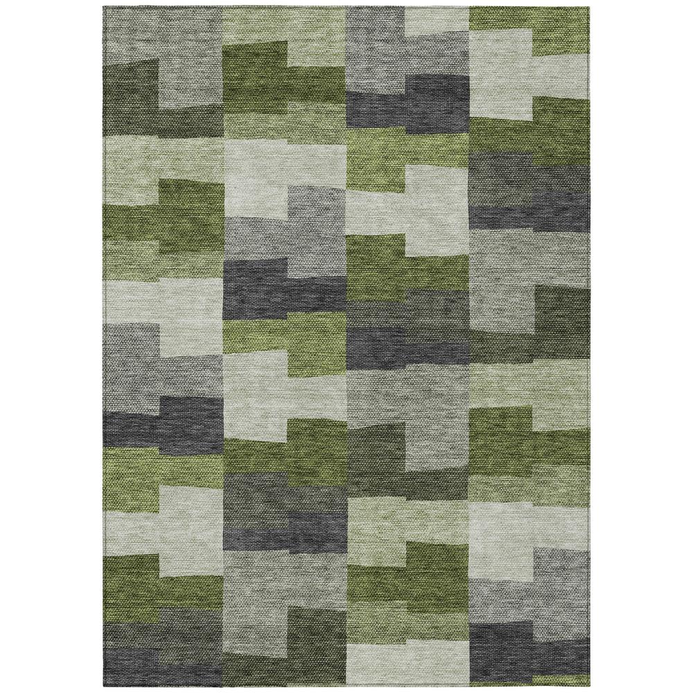 Chantille ACN659 Green 3' x 5' Rug. Picture 1