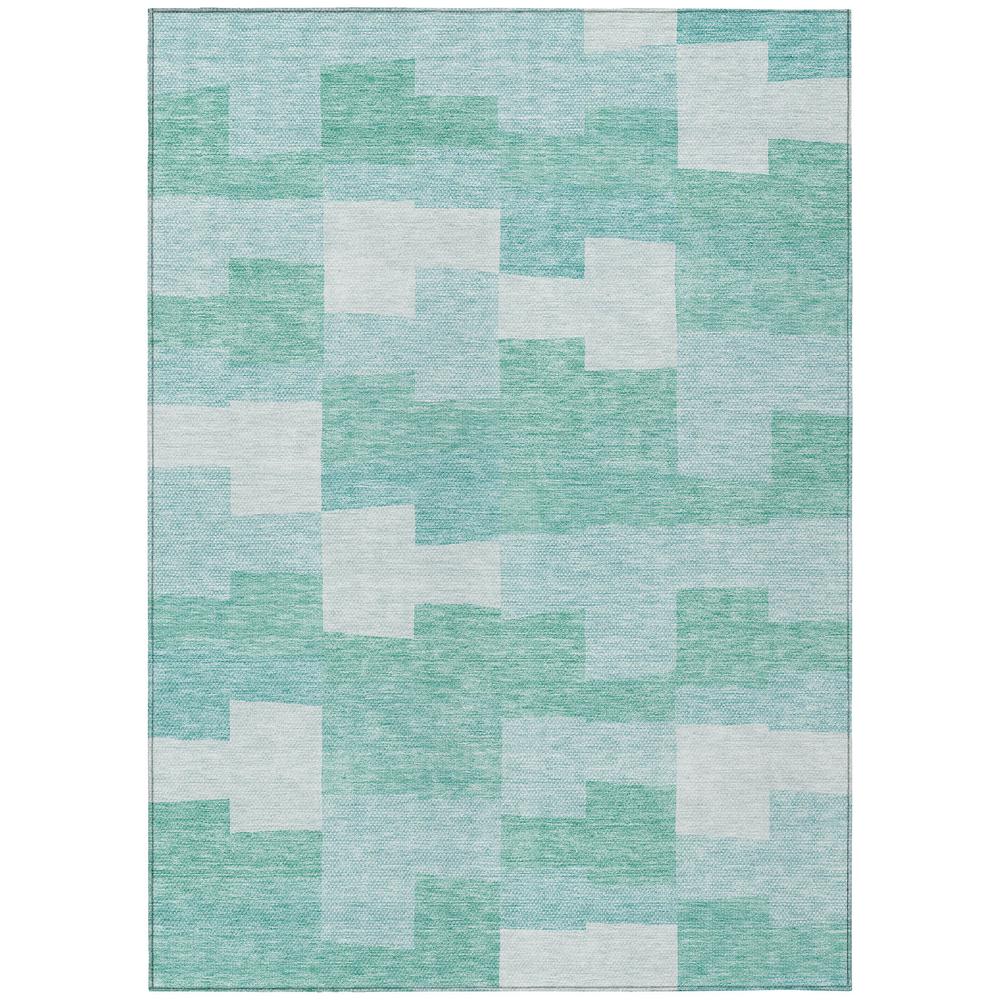 Chantille ACN659 Teal 3' x 5' Rug. Picture 1