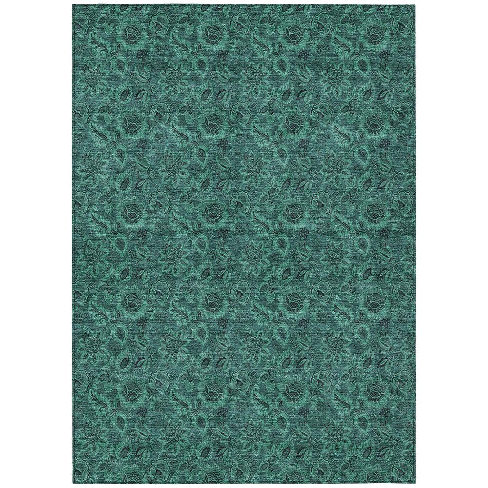 Chantille ACN661 Teal 3' x 5' Rug. Picture 1