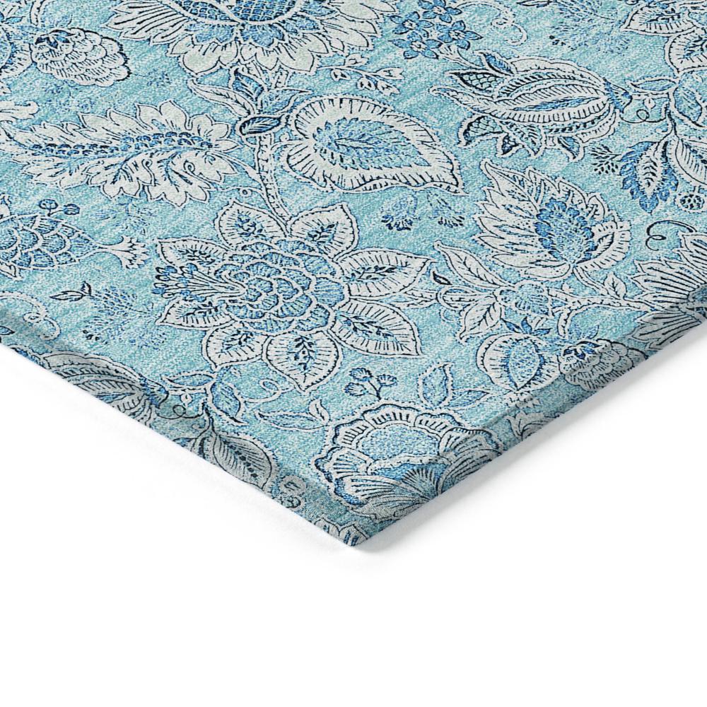 Chantille ACN662 Teal 2'3" x 7'6" Rug. Picture 3