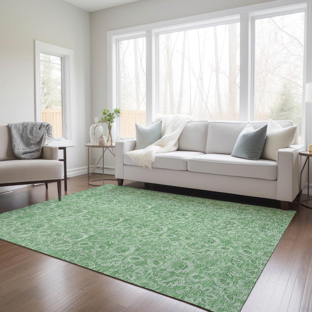 Chantille ACN662 Green 3' x 5' Rug. Picture 7